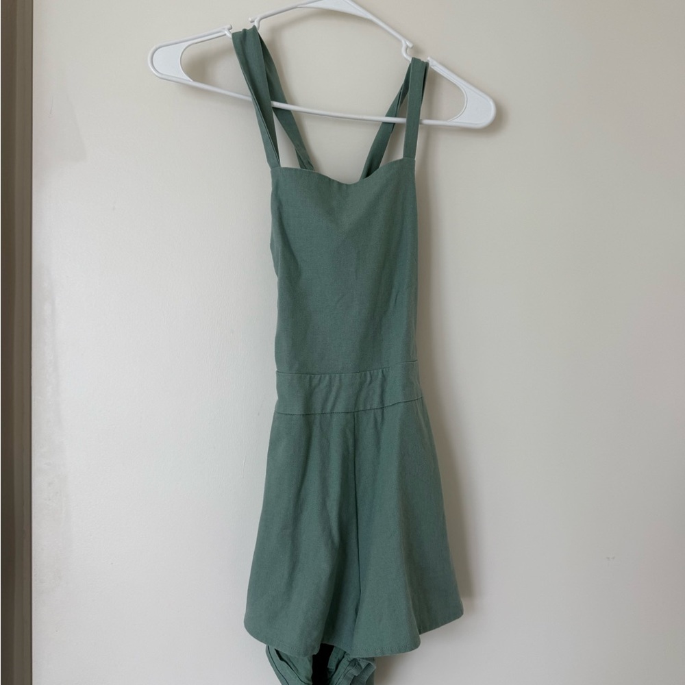 Showpo Sage Green Romper